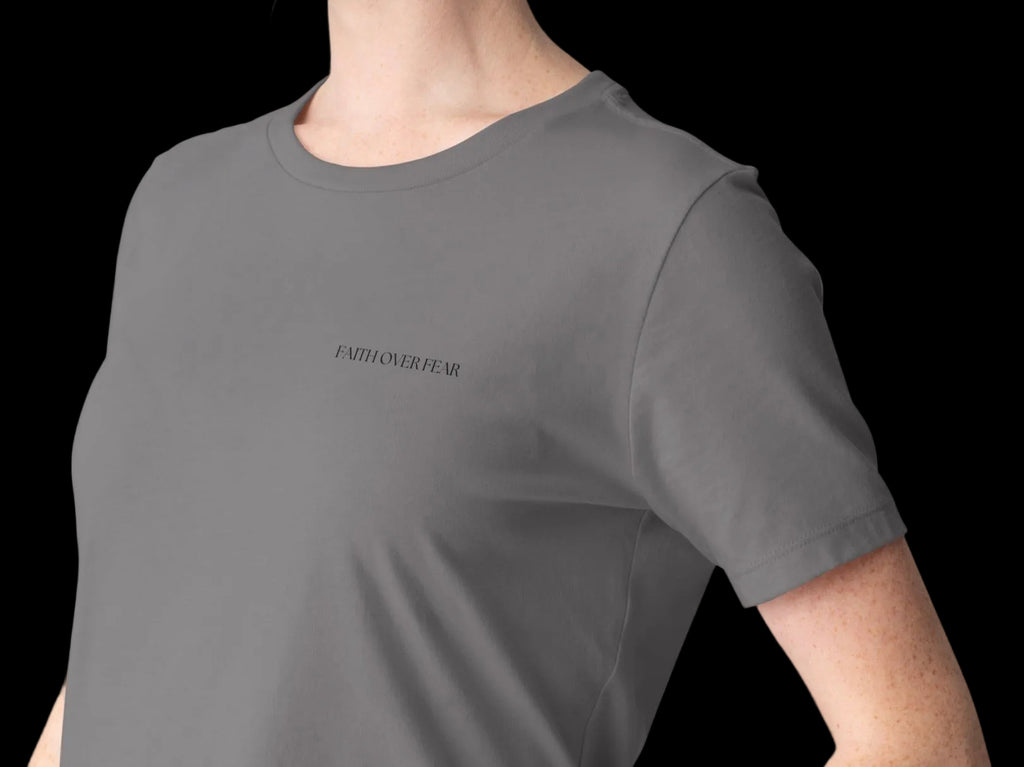 FAITH OVER FEAR t-shirt