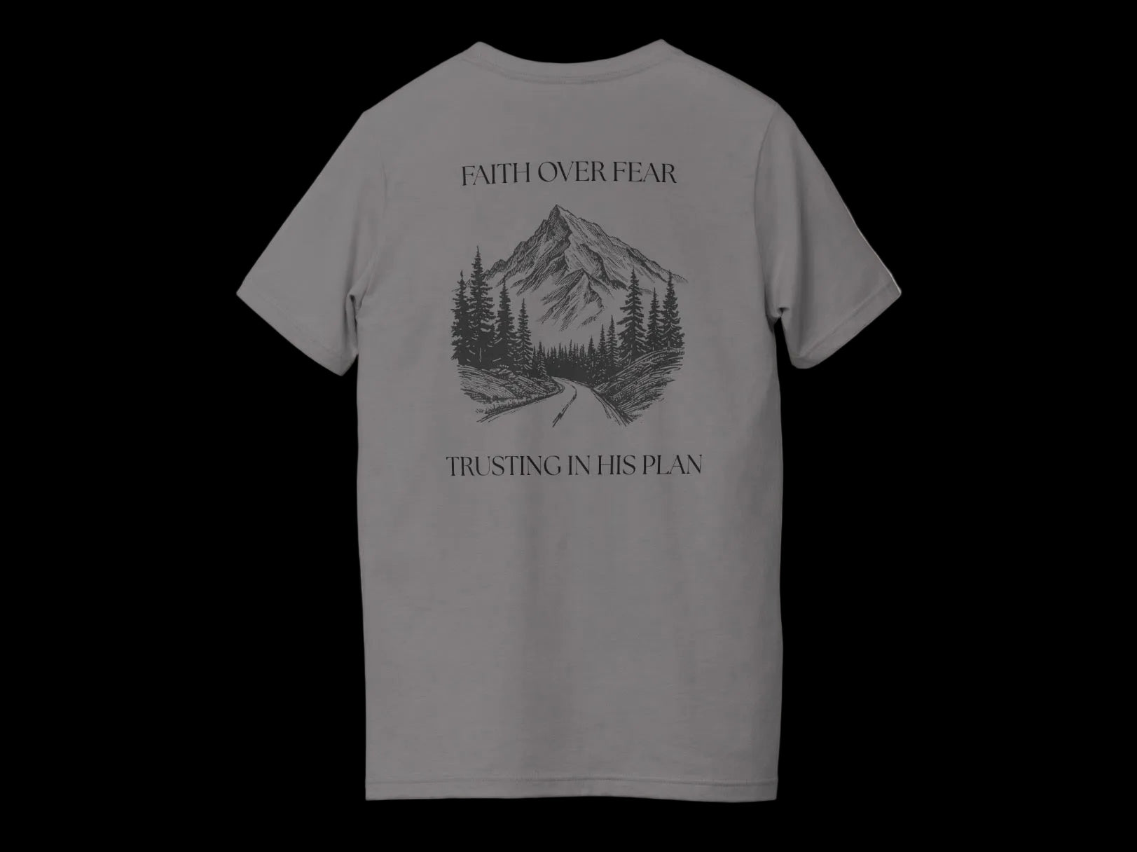 FAITH OVER FEAR t-shirt