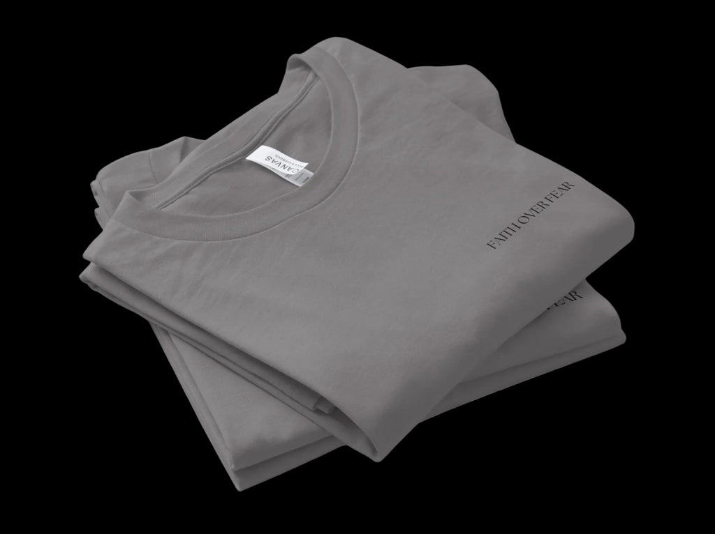 FAITH OVER FEAR t-shirt