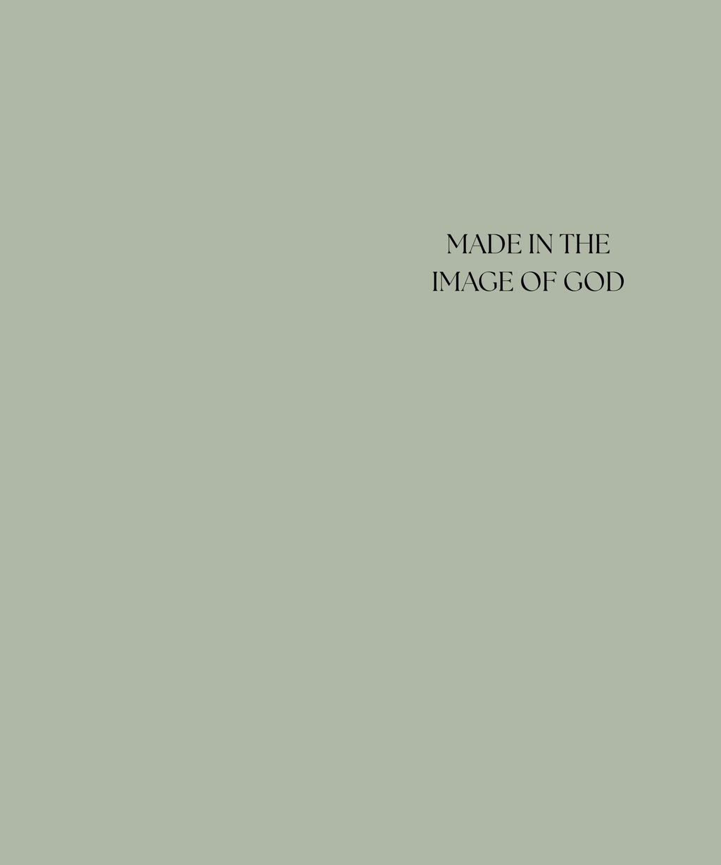 MADE IN THE IMAGE OF GOD t-shirt